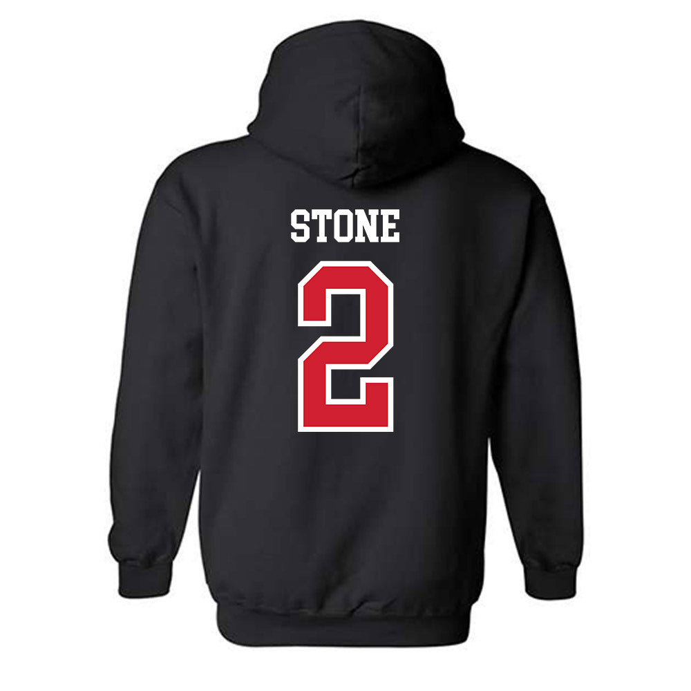 Jax State - NCAA Women's Volleyball : Addy Stone - Classic Shersey Hooded Sweatshirt-1