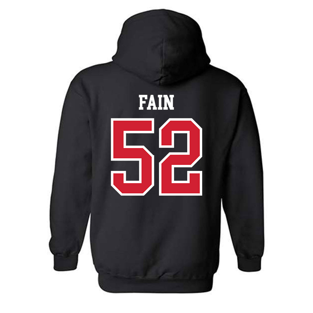 Jax State - NCAA Football : Storm Fain - Classic Shersey Hooded Sweatshirt-1