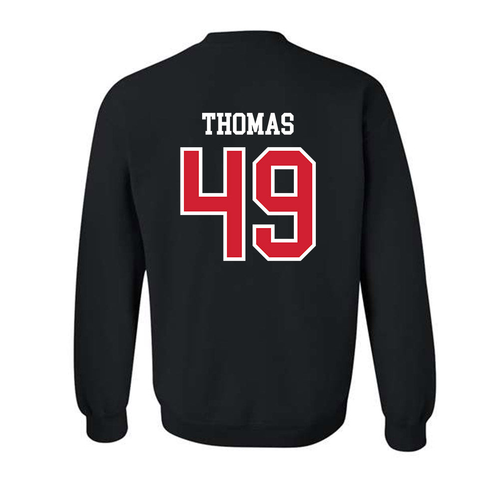 Jax State - NCAA Football : Nate Thomas - Classic Shersey Crewneck Sweatshirt-1