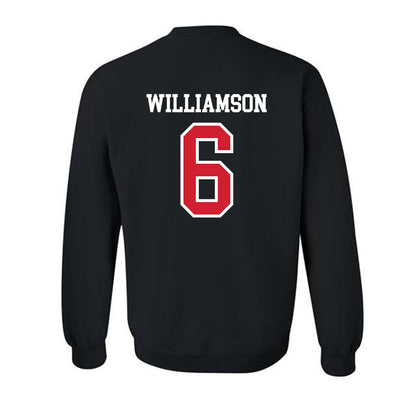 Jax State - NCAA Baseball : Ace Williamson - Classic Shersey Crewneck Sweatshirt-1