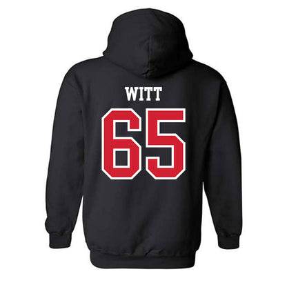 Jax State - NCAA Football : Britin Witt - Classic Shersey Hooded Sweatshirt-1