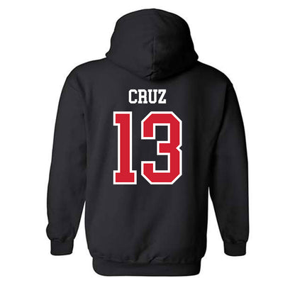 Jax State - NCAA Football : Jacob Cruz - Classic Shersey Hooded Sweatshirt-1