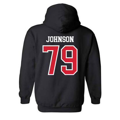 Jax State - NCAA Football : Lance Johnson - Classic Shersey Hooded Sweatshirt-1