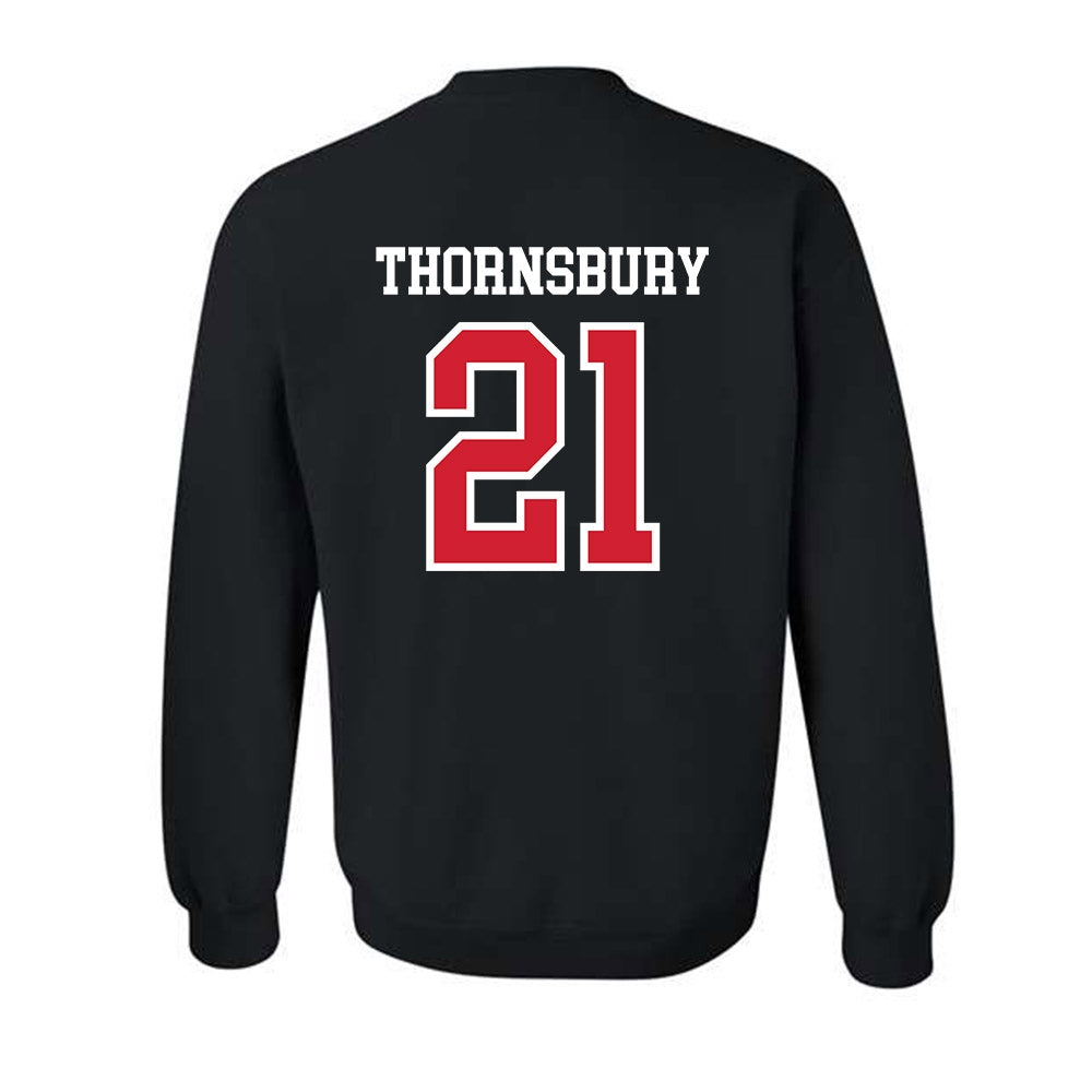 Jax State - NCAA Women's Basketball : Kyera Thornsbury - Classic Shersey Crewneck Sweatshirt-1