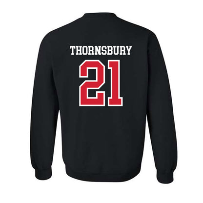 Jax State - NCAA Women's Basketball : Kyera Thornsbury - Classic Shersey Crewneck Sweatshirt-1