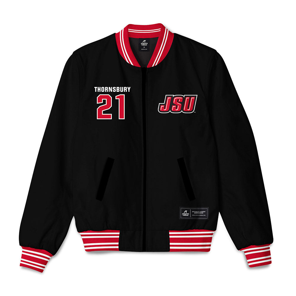 Jax State - NCAA Women's Basketball : Kyera Thornsbury - Bomber Jacket-0