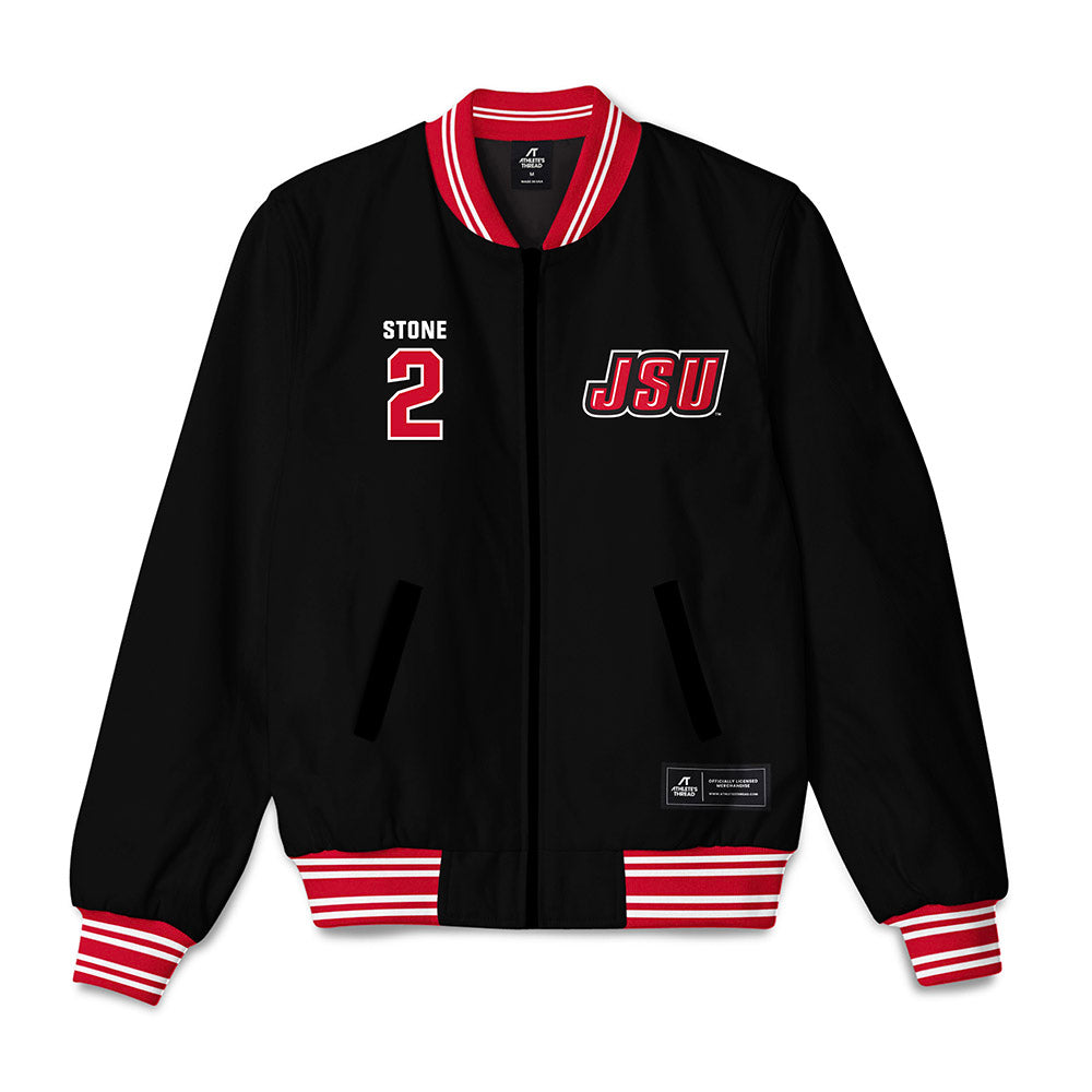 Jax State - NCAA Women's Volleyball : Addy Stone - Bomber Jacket-0