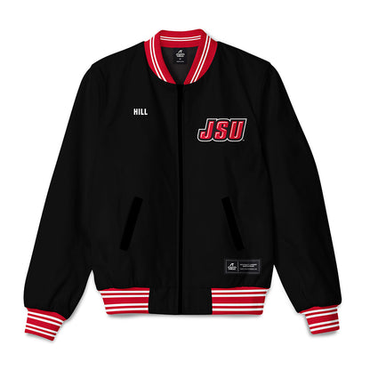 Jax State - NCAA Women's Track & Field : Cheyenne Hill - Bomber Jacket-0
