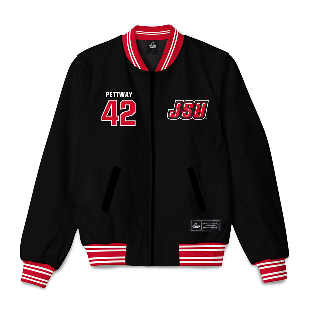 Jax State - NCAA Football : Devin Pettway - Bomber Jacket-0
