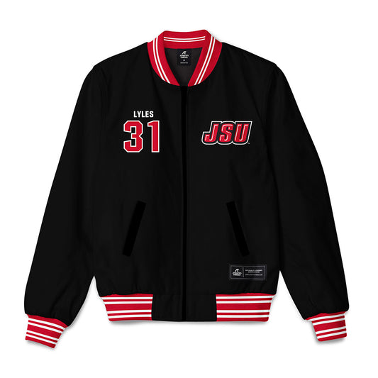 Jax State - NCAA Football : Tristan Lyles - Bomber Jacket-0