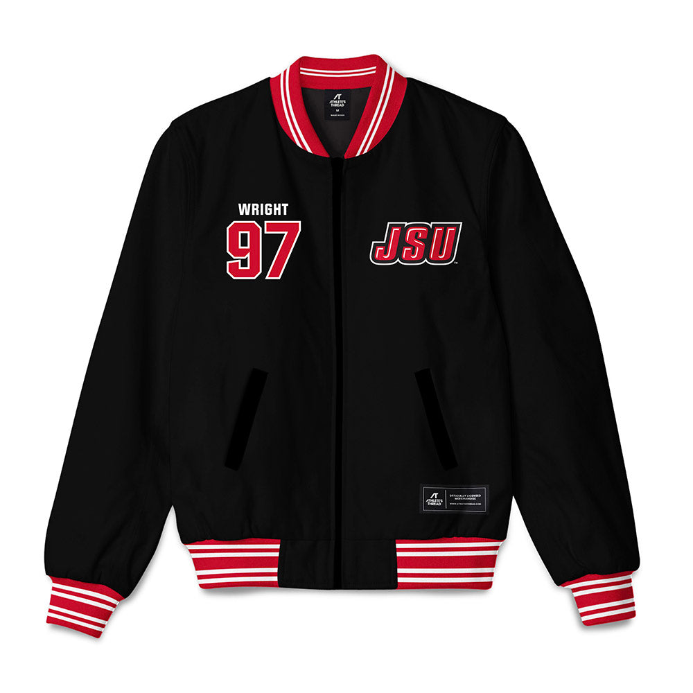Jax State - NCAA Football : McCade Wright - Bomber Jacket-0