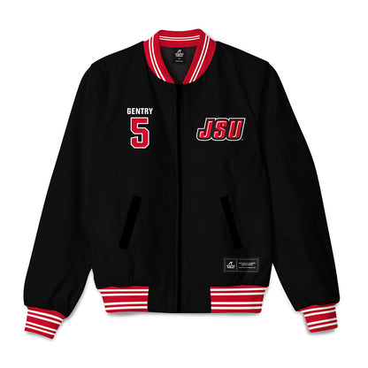 Jax State - NCAA Football : Dylan Gentry - Bomber Jacket-0