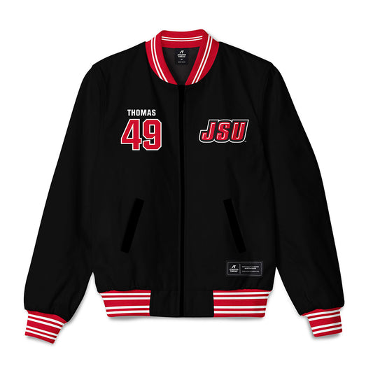 Jax State - NCAA Football : Nate Thomas - Bomber Jacket-0