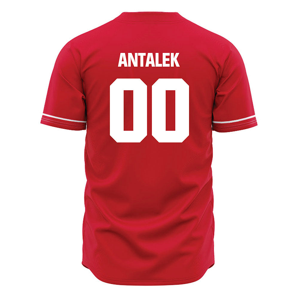 Jax State - NCAA Baseball : Cooper Antalek - Red Jersey-1