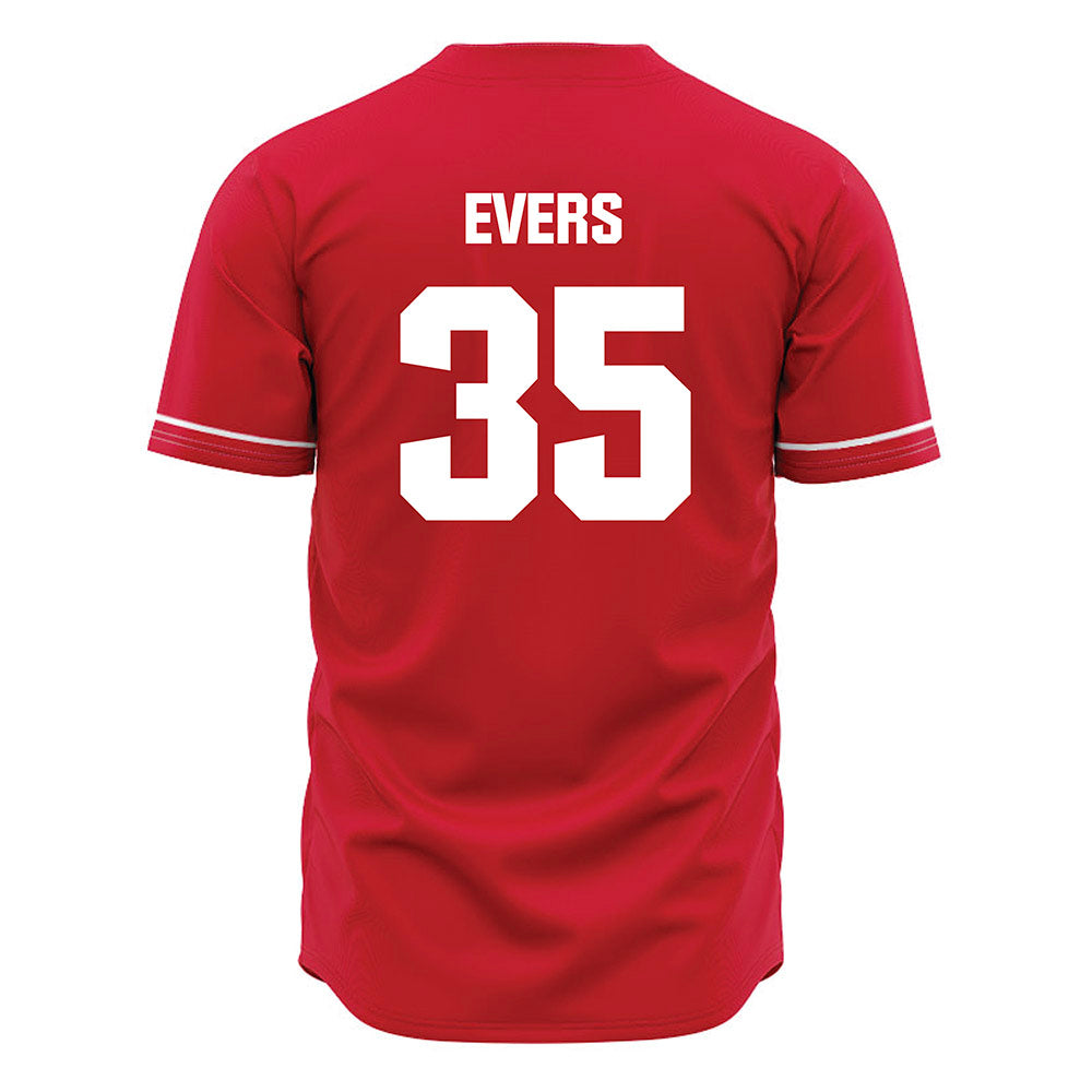 Jax State - NCAA Baseball : Jackson Evers - Red Jersey-1