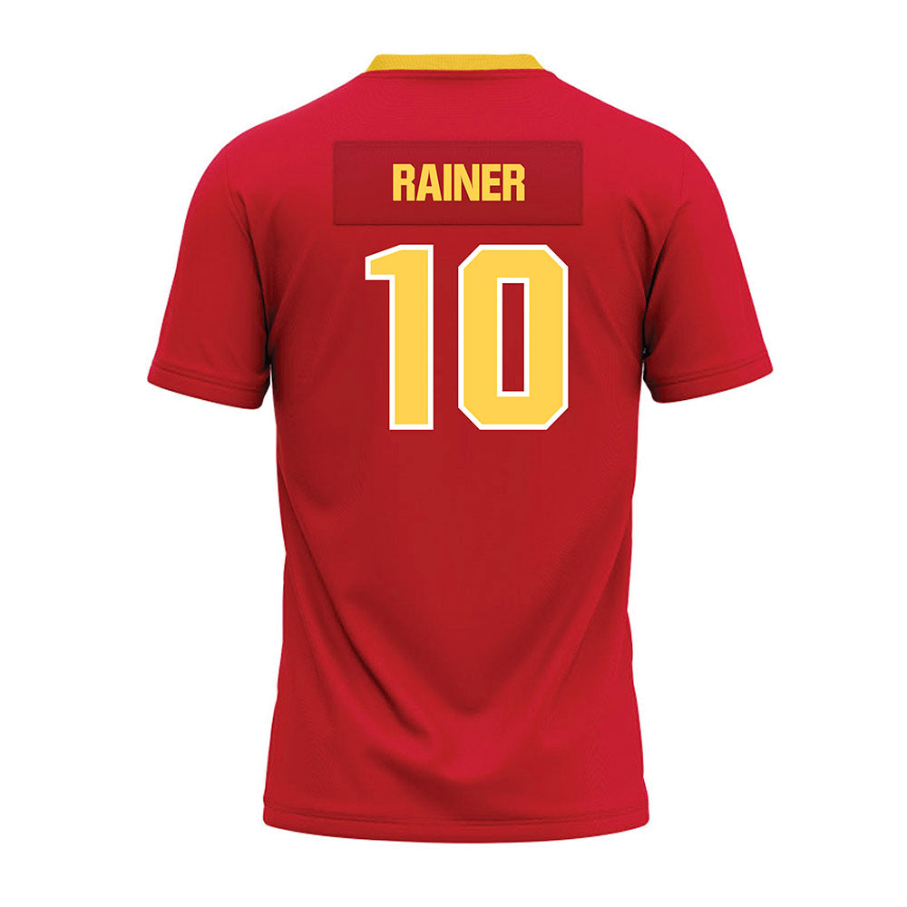 Jax State - NCAA Football : Rj Rainer - Red Premium Football Jersey-1