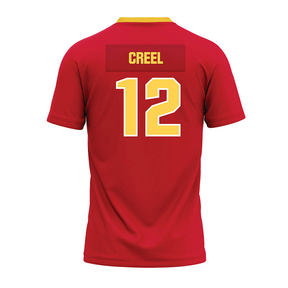 Jax State - NCAA Football : Caden Creel - Red Premium Football Jersey-1