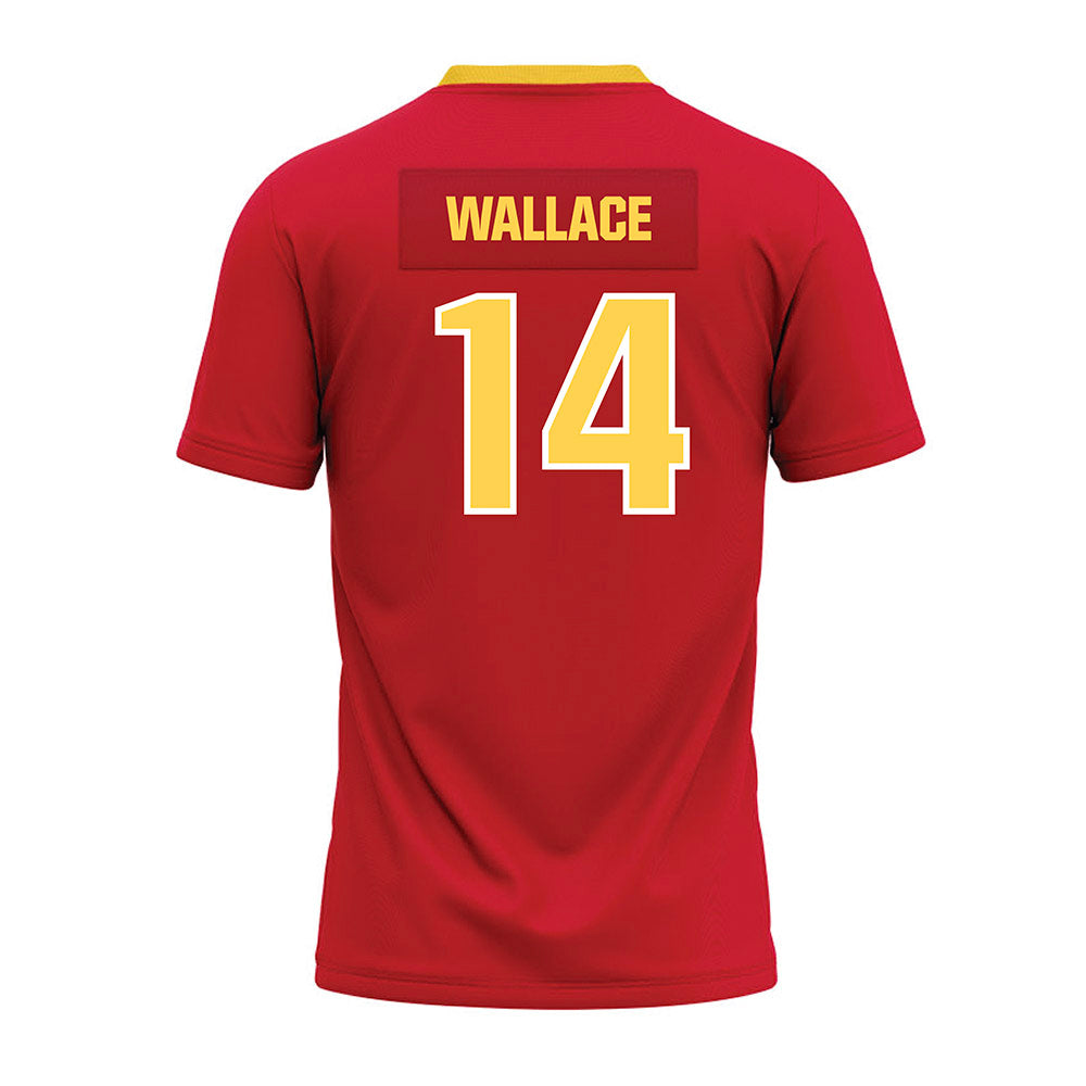 Jax State - NCAA Football : Blake Wallace - Red Premium Football Jersey-1