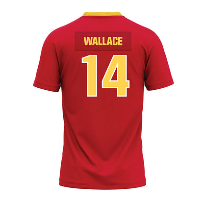 Jax State - NCAA Football : Blake Wallace - Red Premium Football Jersey-1
