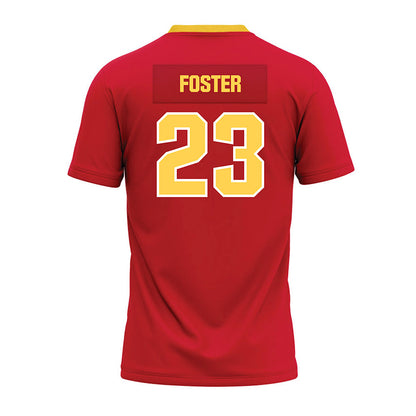 Jax State - NCAA Football : Temarion Foster - Red Premium Football Jersey-1