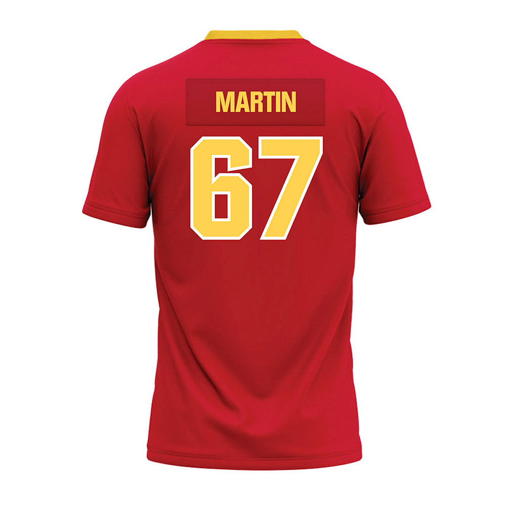 Jax State - NCAA Football : Shaun Martin - Red Premium Football Jersey-1