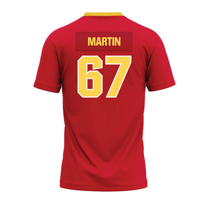 Jax State - NCAA Football : Shaun Martin - Red Premium Football Jersey-1