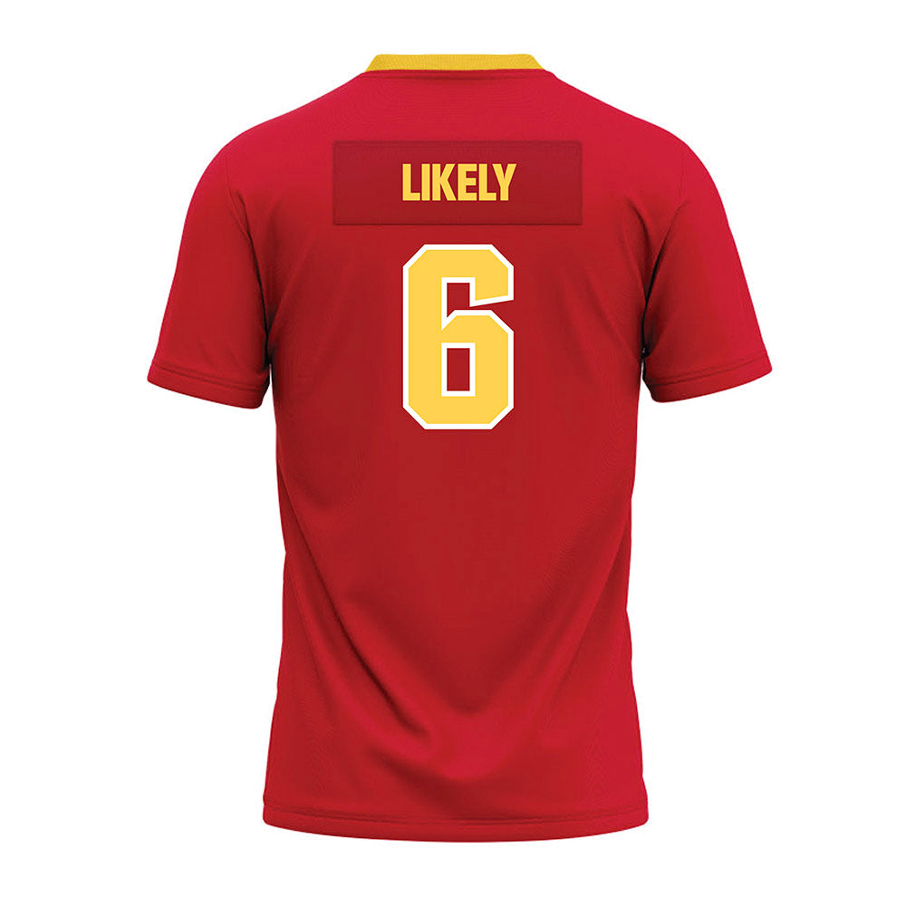 Jax State - NCAA Football : Jalen Likely - Red Premium Football Jersey-1