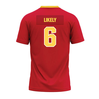 Jax State - NCAA Football : Jalen Likely - Red Premium Football Jersey-1
