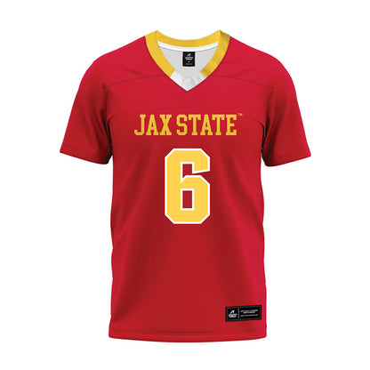 Jax State - NCAA Football : Jalen Likely - Red Premium Football Jersey-0