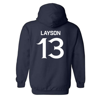 Queens - NCAA Women's Volleyball : Elizabeth Layson - Classic Shersey Hooded Sweatshirt-1