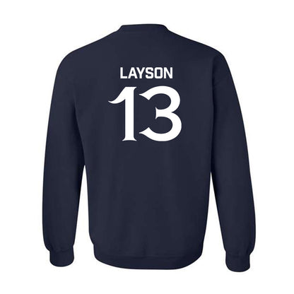 Queens - NCAA Women's Volleyball : Elizabeth Layson - Classic Shersey Crewneck Sweatshirt-1