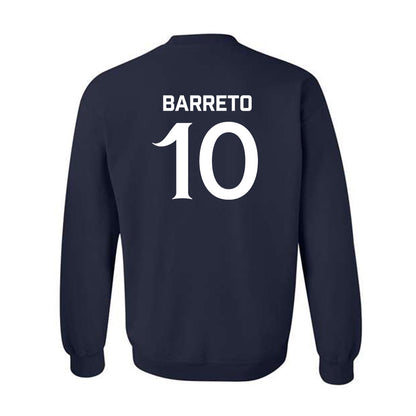 Queens - NCAA Women's Basketball : Ana Barreto - Classic Shersey Crewneck Sweatshirt-1