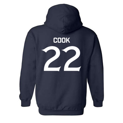 Queens - NCAA Women's Volleyball : Marlee Cook - Classic Shersey Hooded Sweatshirt-1