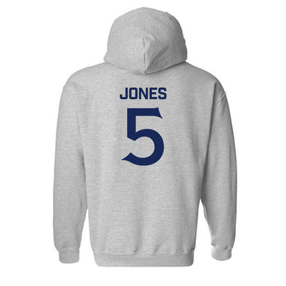 Queens - NCAA Women's Basketball : Brenae Jones - Classic Shersey Hooded Sweatshirt-1