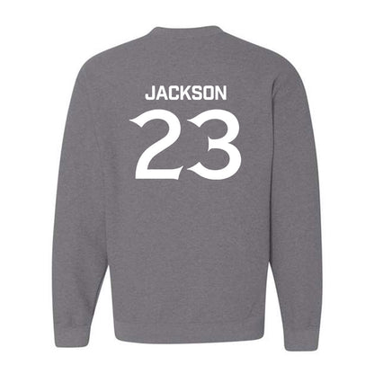 Queens - NCAA Men's Volleyball : Adamah Jackson - Classic Shersey Crewneck Sweatshirt-1