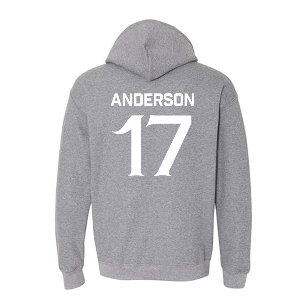 Queens - NCAA Men's Soccer : Jaiden Anderson - Classic Shersey Hooded Sweatshirt-1