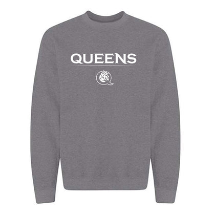 Queens - NCAA Men's Volleyball : Adamah Jackson - Classic Shersey Crewneck Sweatshirt-0