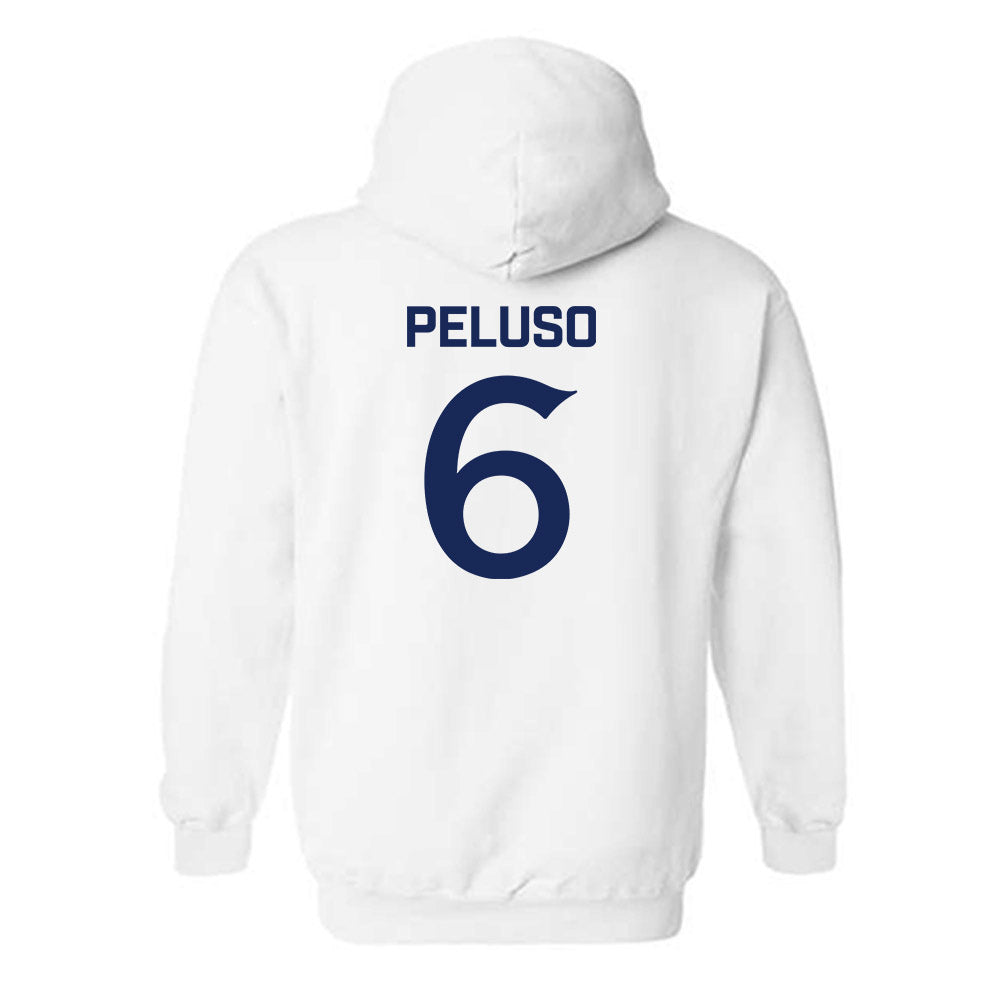 Queens - NCAA Women's Volleyball : Tyler Peluso - Classic Shersey Hooded Sweatshirt-1