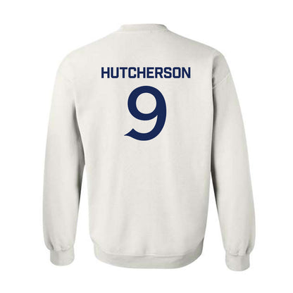 Queens - NCAA Women's Basketball : Kelley Hutcherson - Classic Shersey Crewneck Sweatshirt-1