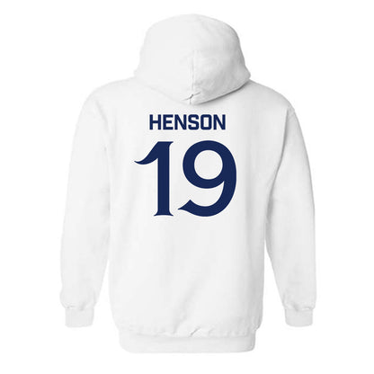 Queens - NCAA Softball : Lindsay Henson - Classic Shersey Hooded Sweatshirt-1