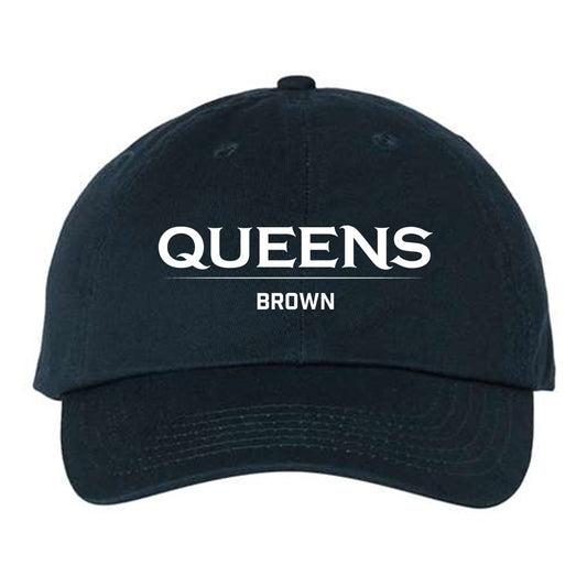 Queens - NCAA Women's Track & Field : Jada Brown - Dad Hat-0