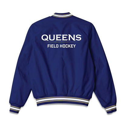 Queens - NCAA Women's Field Hockey : Sarah Hondru - Bomber Jacket-1