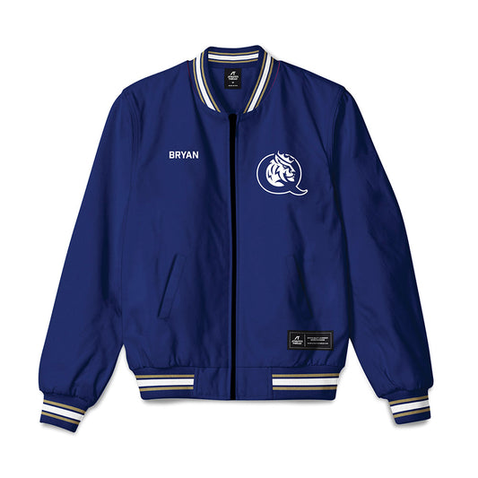 Queens - NCAA Men's Track & Field : Ethan Bryan - Bomber Jacket-0