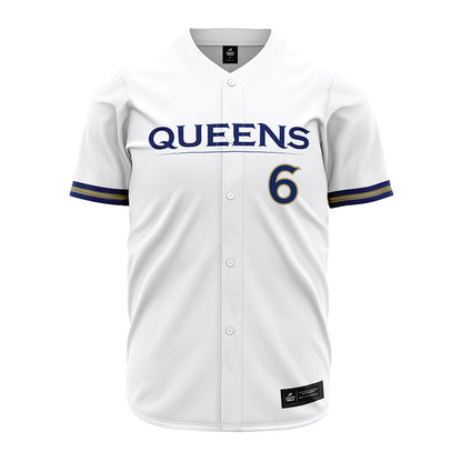 Queens - NCAA Softball : Leila Susaia - White Jersey-0