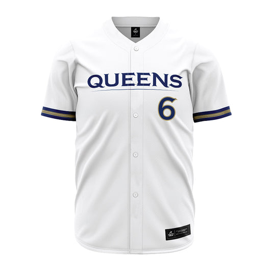 Queens - NCAA Softball : Leila Susaia - White Jersey-0