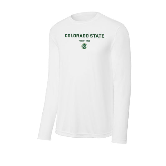 Colorado State - NCAA Women's Volleyball : Ella Stowell - Classic Shersey Activewear Long Sleeve T-Shirt-0
