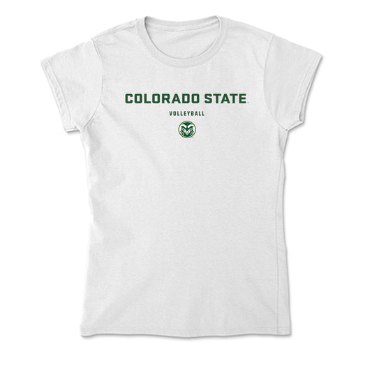 Colorado State - NCAA Women's Volleyball : Ella Stowell - Classic Shersey Soft Style Women’s T-Shirt-0
