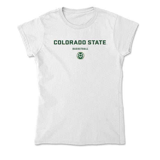 Colorado State - NCAA Women's Basketball : Sophie Sene - Classic Shersey Soft Style Women’s T-Shirt-0