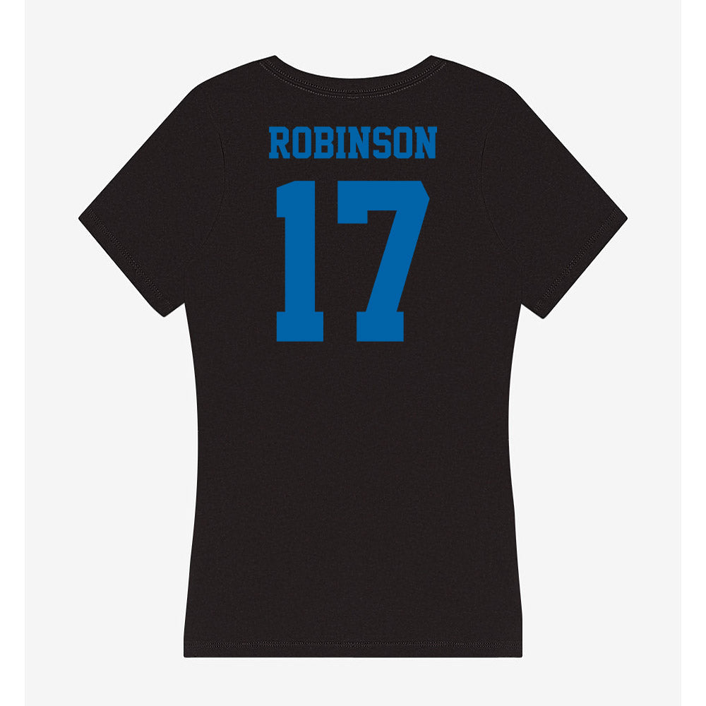 MTSU - NCAA Baseball : Ethan Robinson - Women's V-Neck T-Shirt-1