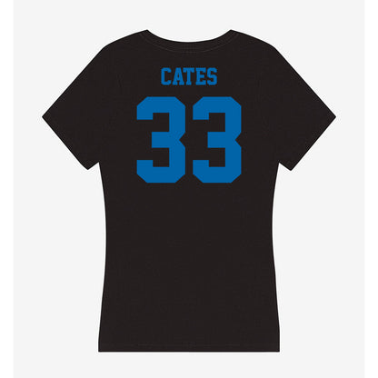 MTSU - NCAA Baseball : Cole Cates - Women's V-Neck T-Shirt-1